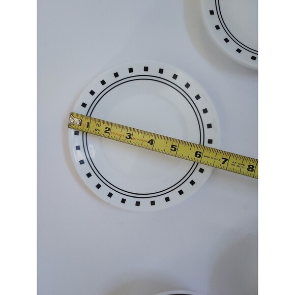 Corelle Corning City Block 3 Soup Cereal Bowls  And 3 Dessert Plates - 6 Pieces - Picture 2 of 3